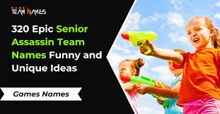 senior assassin team names